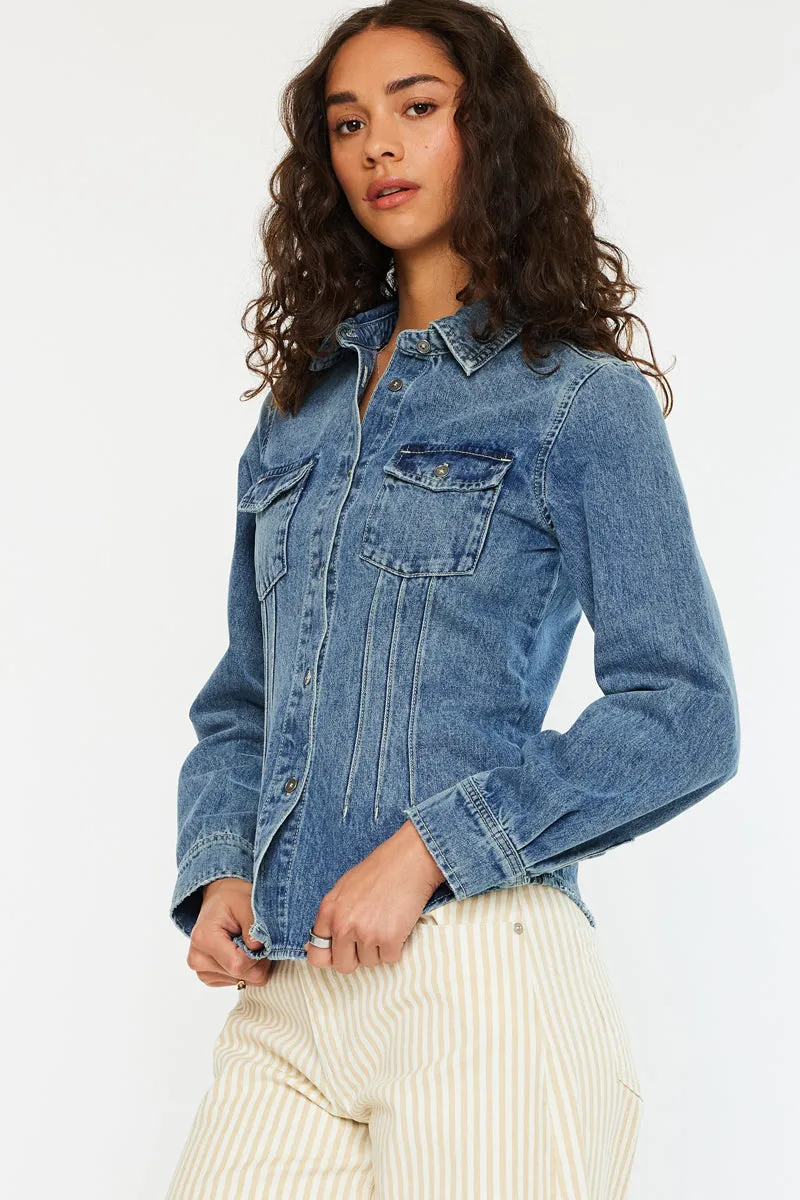 Loreen Western Fitted Shirt sold by Kan Can product image thumbnail 5