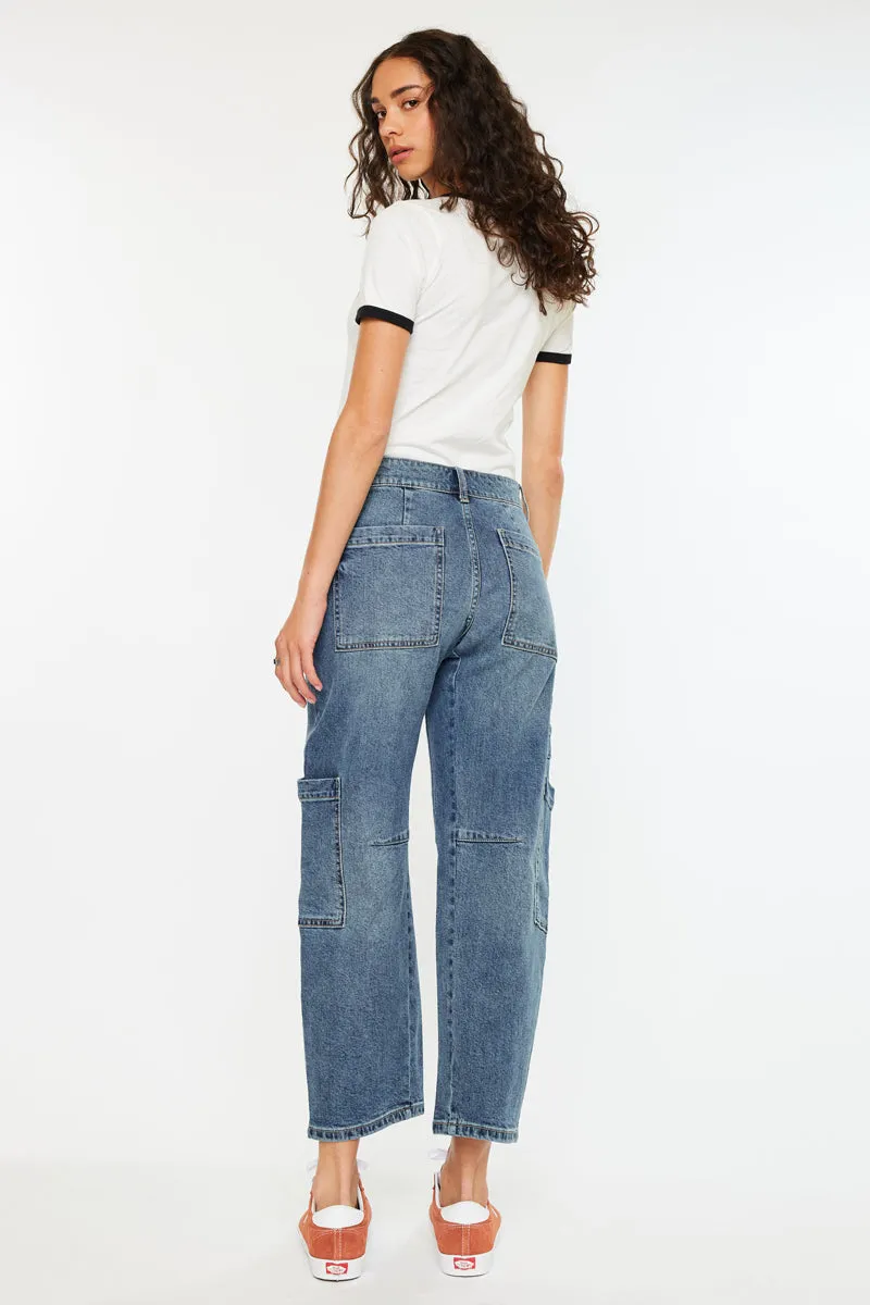 Charly Low Slung Barrel Jeans sold by Kan Can product image thumbnail 2