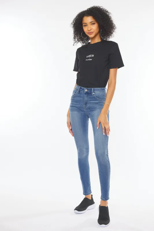 Nadine High Rise Super Skinny Jeans sold by Kan Can