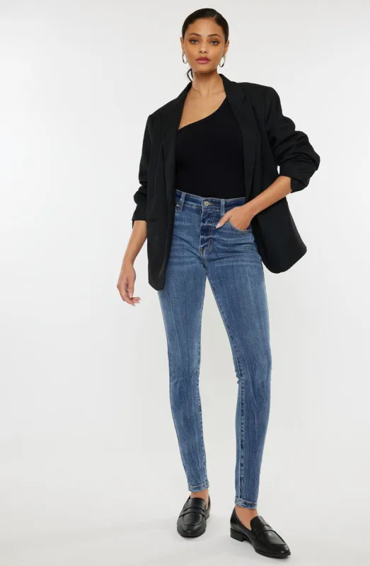 Kayleigh High Rise Super Skinny Jeans sold by Kan Can