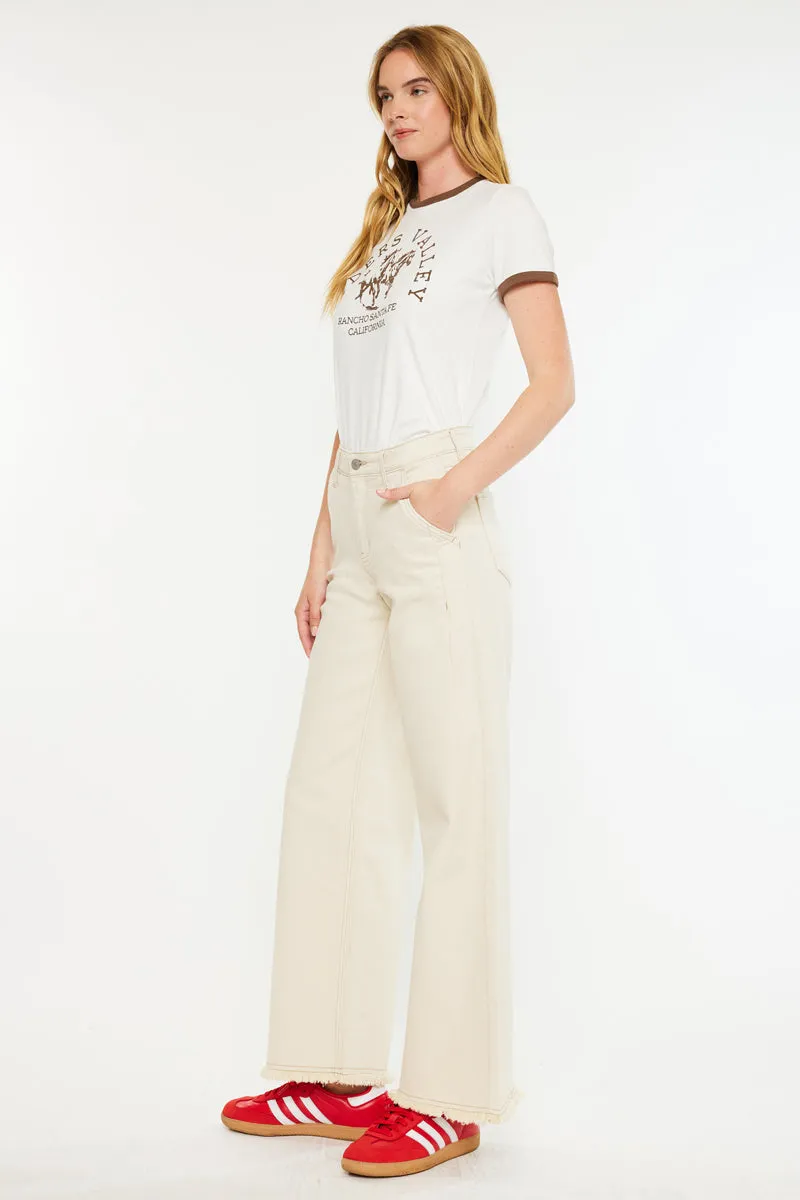 Grace High Rise Wide Jeans sold by Kan Can product image thumbnail 4
