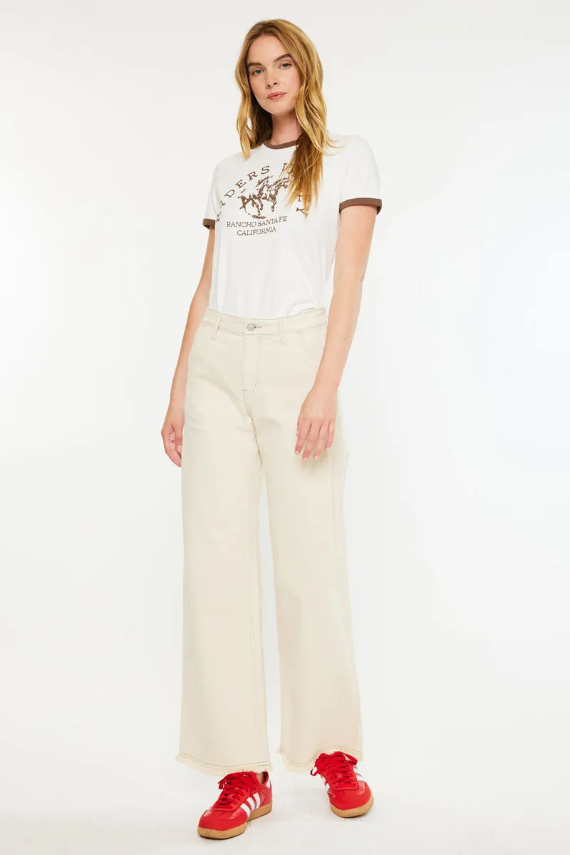 Grace High Rise Wide Jeans sold by Kan Can product image thumbnail 3