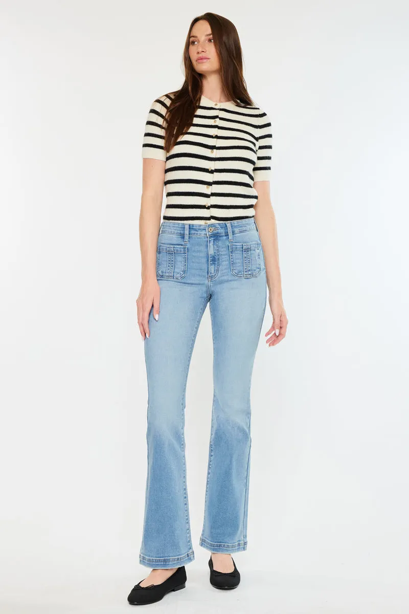 Lux High Rise Bootcut Jeans sold by Kan Can product image thumbnail 3