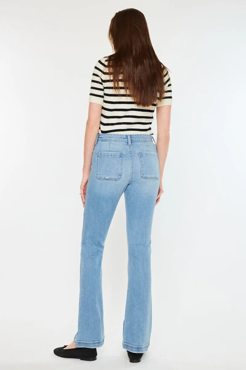 Lux High Rise Bootcut Jeans sold by Kan Can product image thumbnail 2