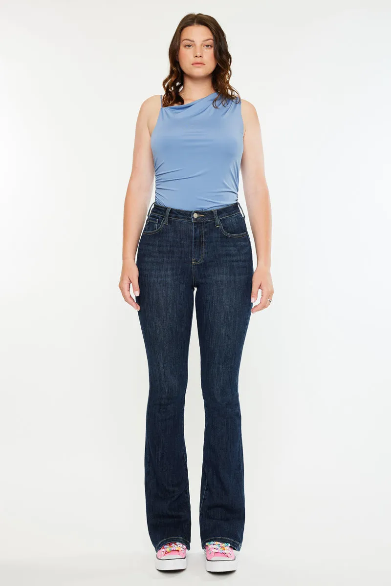 Janice High Rise Bootcut Jeans - Curvy sold by Kan Can product image thumbnail 3