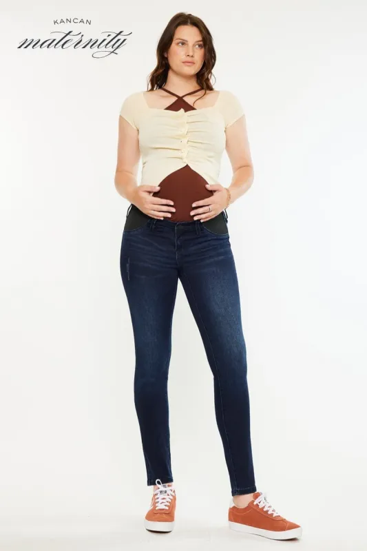 Debbie Maternity Skinny Jeans sold by Kan Can