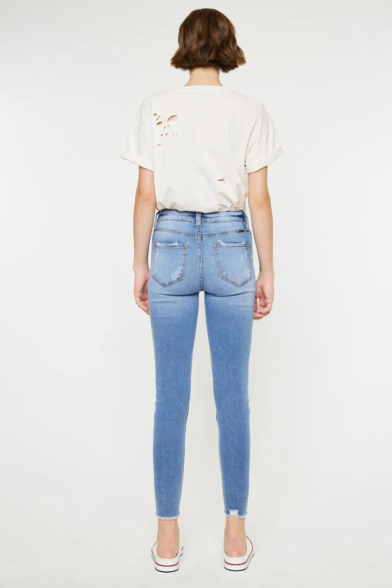 Cecilia High Rise Ankle Skinny sold by Kan Can product image thumbnail 2