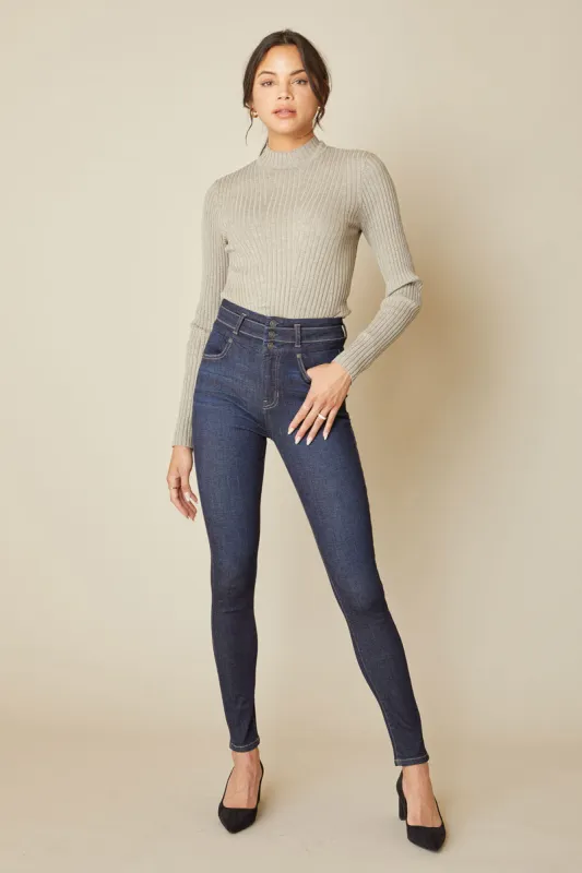 Ellen Ultra High Rise Super Skinny Jeans sold by Kan Can