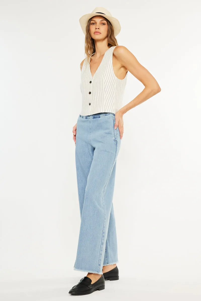 Dia Ultra High Rise Wide Leg Jean sold by Kan Can product image thumbnail 5