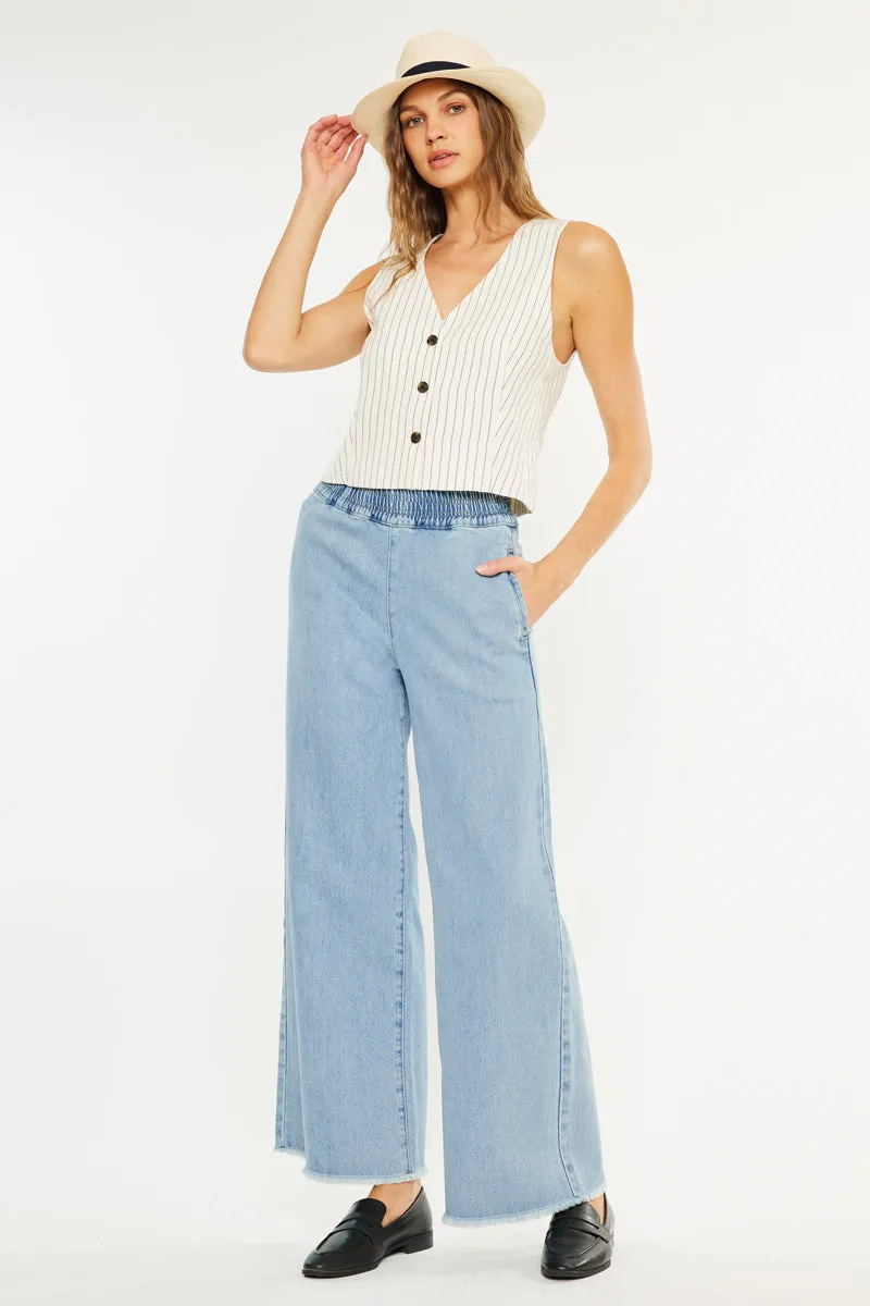 Dia Ultra High Rise Wide Leg Jean sold by Kan Can product image thumbnail 4