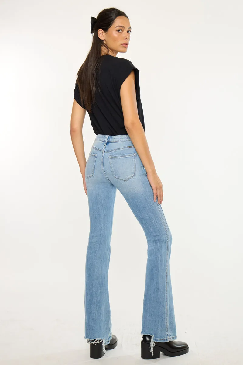 Azul Mid Rise Flare Jeans sold by Kan Can product image thumbnail 2