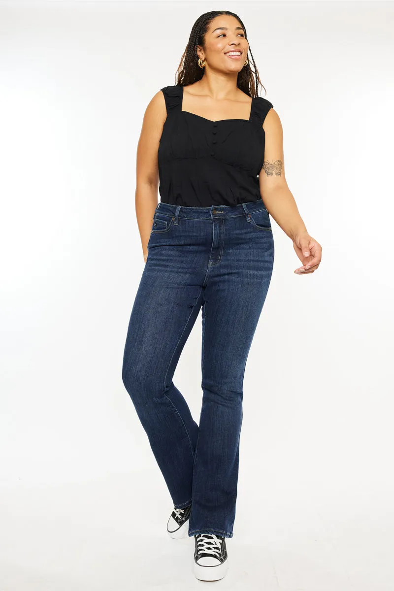 Ami High Rise Bootcut Jeans (Plus Size) sold by Kan Can product image thumbnail 2