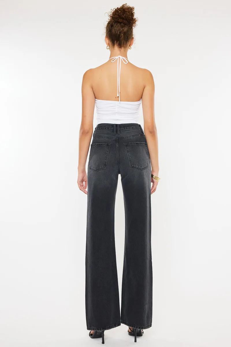 Mona Ultra High Rise 90's Flare Jeans sold by Kan Can product image thumbnail 4