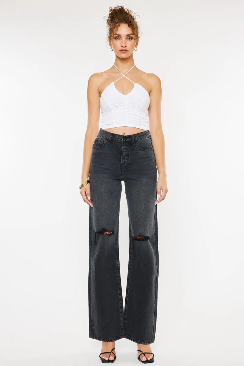 Mona Ultra High Rise 90's Flare Jeans sold by Kan Can product image thumbnail 3