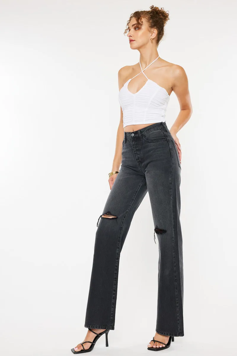 Mona Ultra High Rise 90's Flare Jeans sold by Kan Can product image thumbnail 5