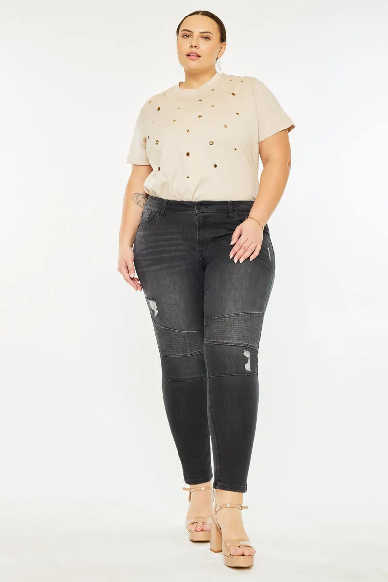 Wynne Low Rise Ankle Skinny Jeans (Plus Size) sold by Kan Can product image thumbnail 3
