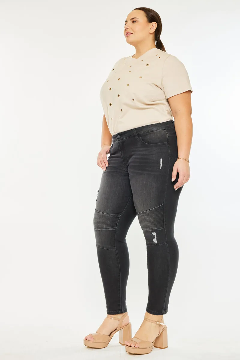 Wynne Low Rise Ankle Skinny Jeans (Plus Size) sold by Kan Can product image thumbnail 5