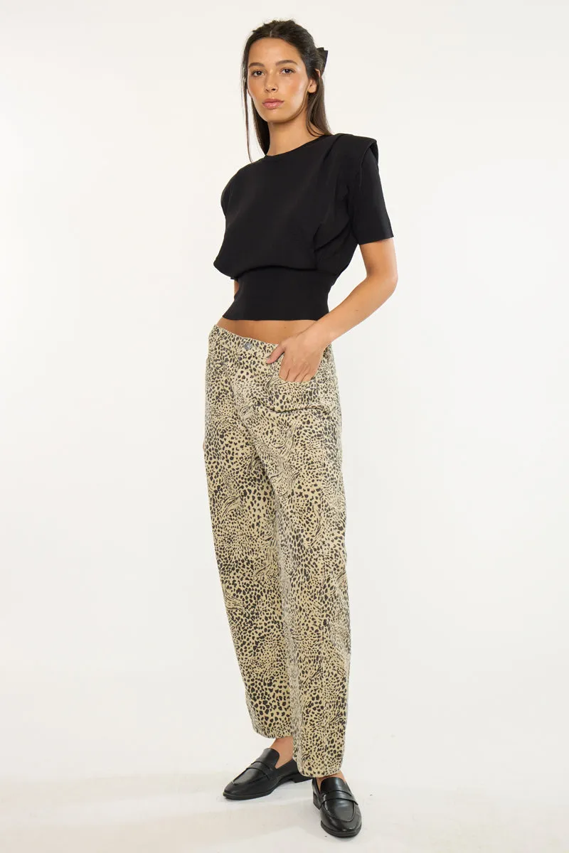 Lydia Low Slung Barrel Jeans sold by Kan Can product image thumbnail 5