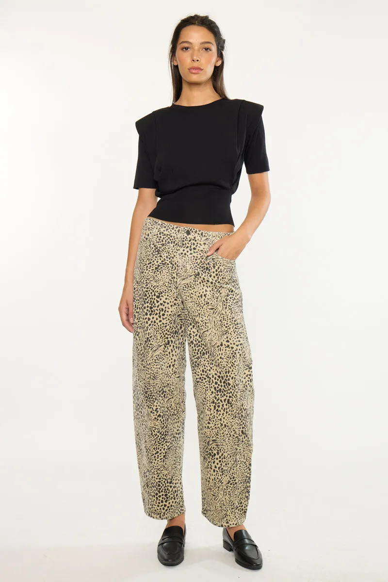 Lydia Low Slung Barrel Jeans sold by Kan Can product image thumbnail 3