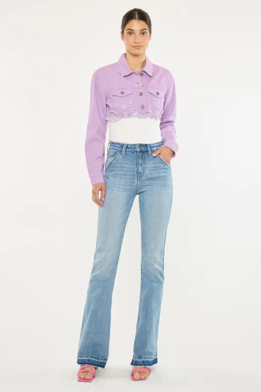Aimmes High Rise Flare Jeans sold by Kan Can