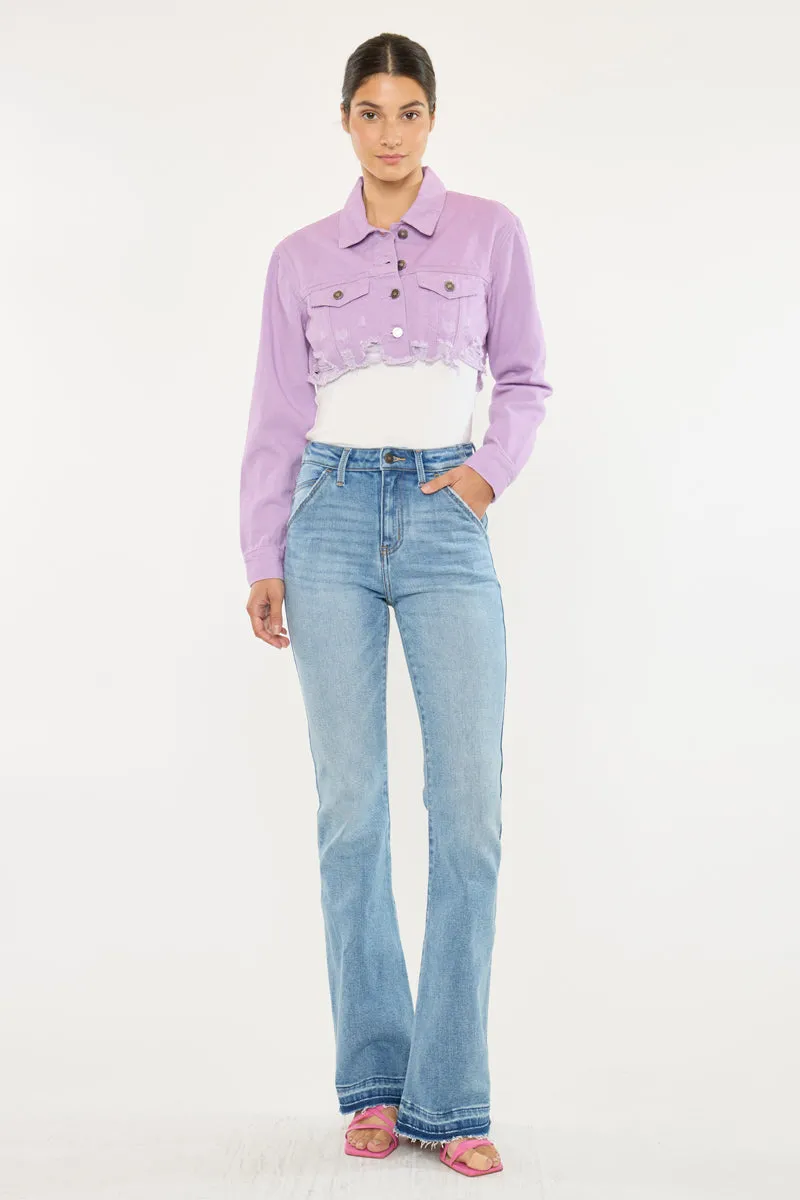Aimmes High Rise Flare Jeans sold by Kan Can product image thumbnail 3