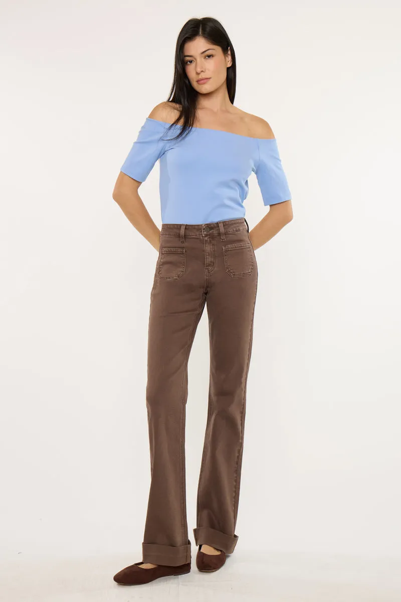 Carol High Rise Flare Jeans sold by Kan Can product image thumbnail 3