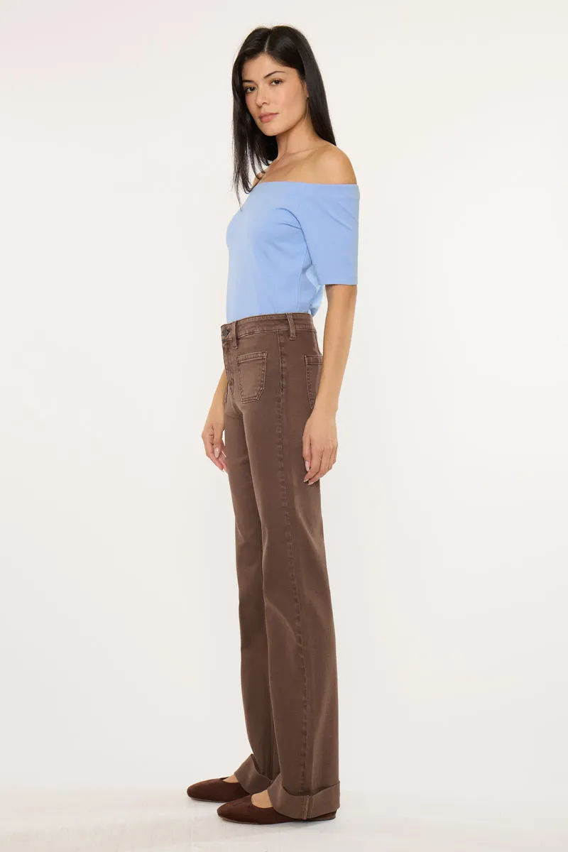 Carol High Rise Flare Jeans sold by Kan Can product image thumbnail 5
