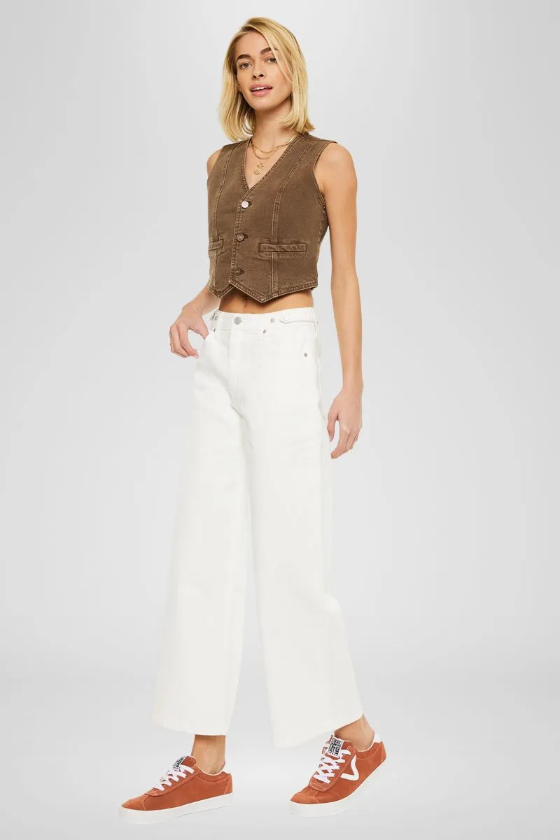 Calla Ultra High Rise Crop Wide Leg sold by Kan Can product image thumbnail 4