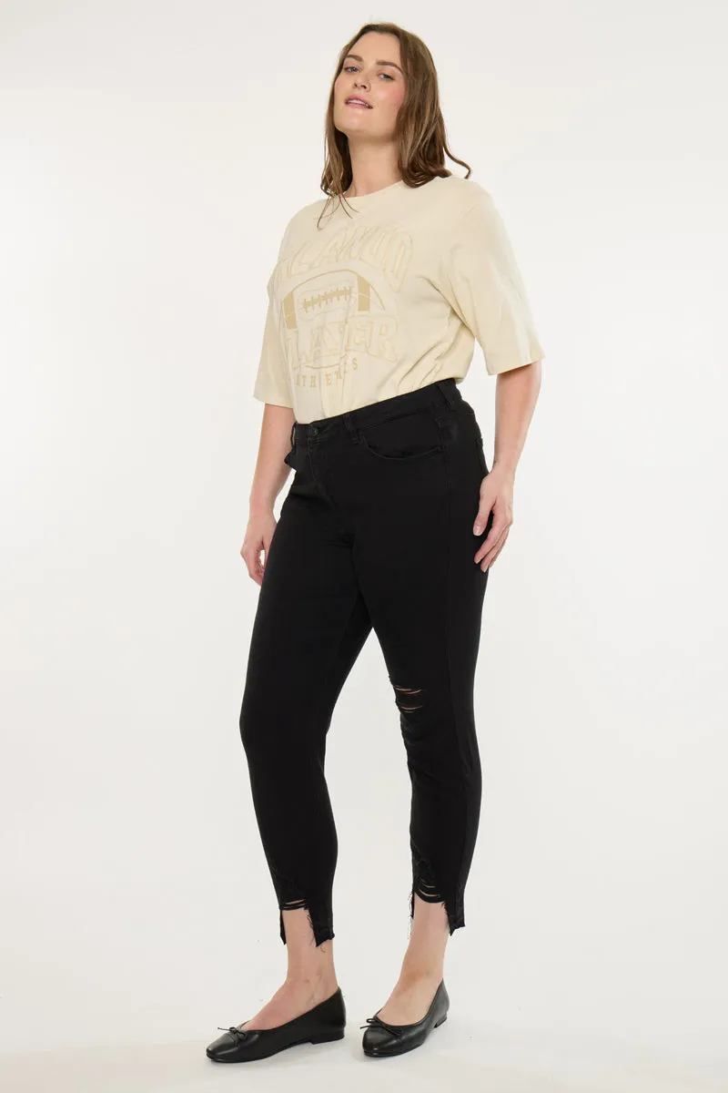 Pierson High Rise Ankle Skinny (Plus Size) sold by Kan Can product image thumbnail 5