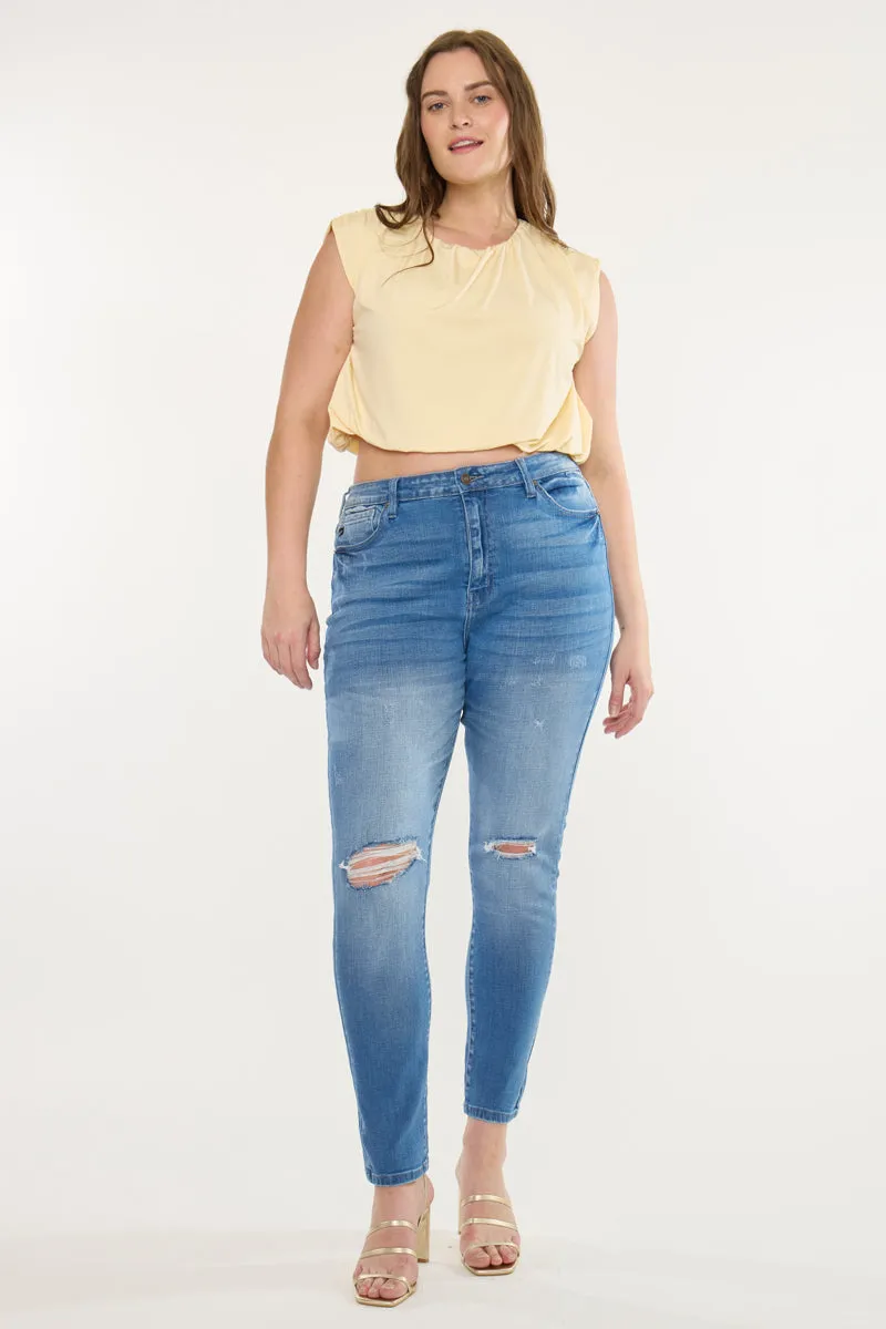 Hilarie High Rise Super Skinny (Plus Size) sold by Kan Can product image thumbnail 3