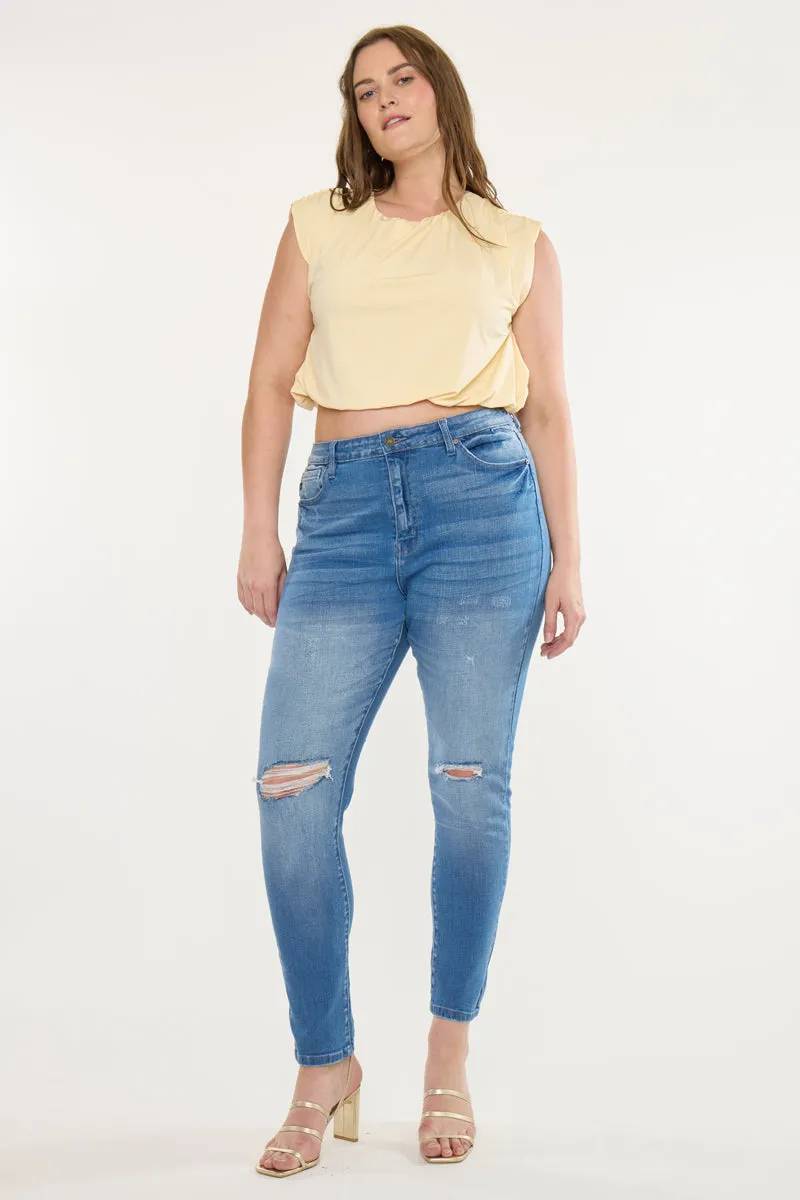 Hilarie High Rise Super Skinny (Plus Size) sold by Kan Can product image thumbnail 4