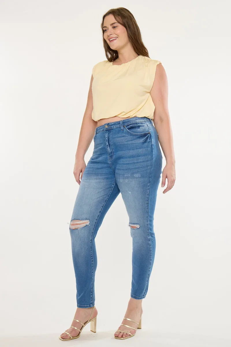 Hilarie High Rise Super Skinny (Plus Size) sold by Kan Can product image thumbnail 5