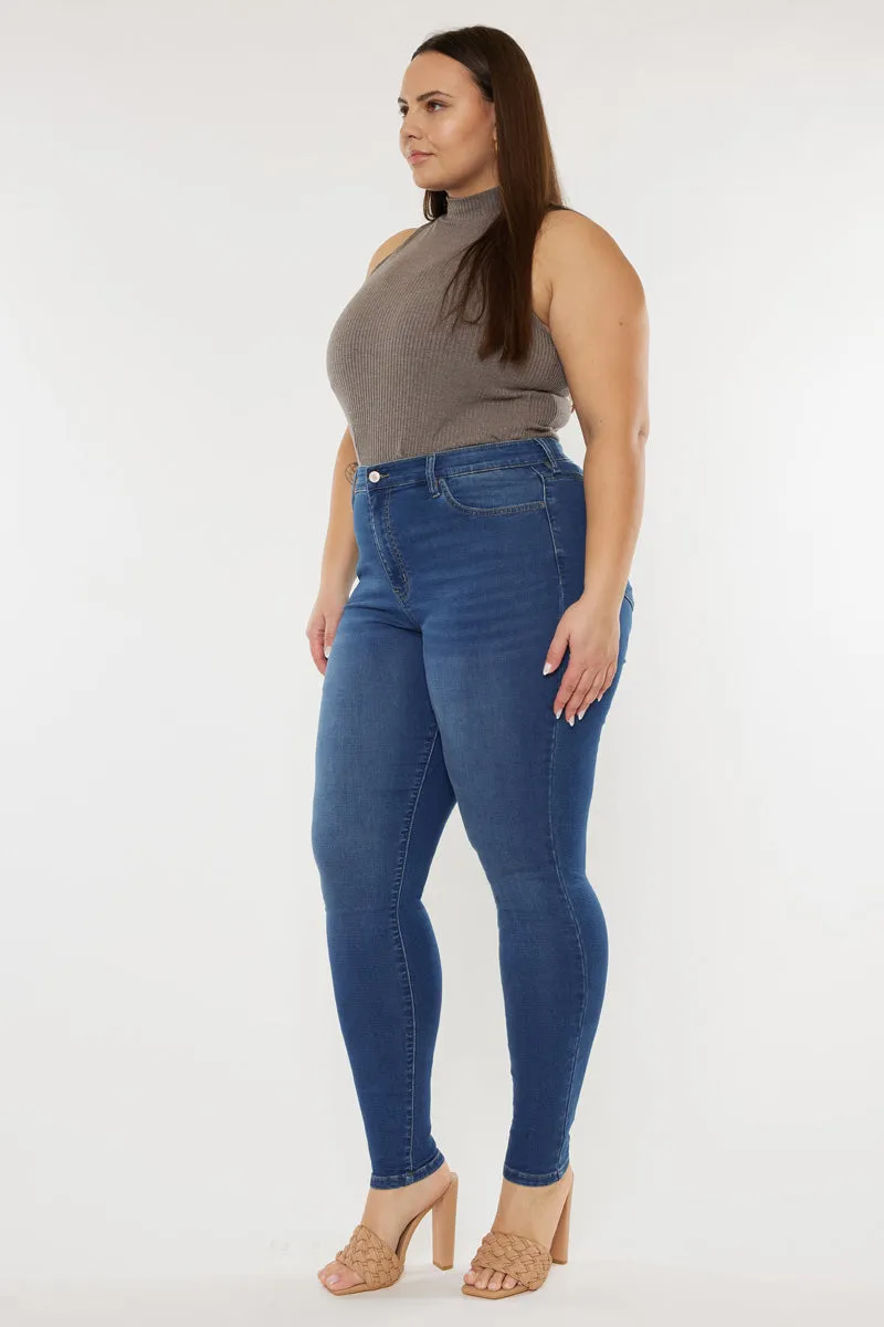 Vivienne Essentials High Rise Super Skinny (Plus Size) sold by Kan Can product image thumbnail 5