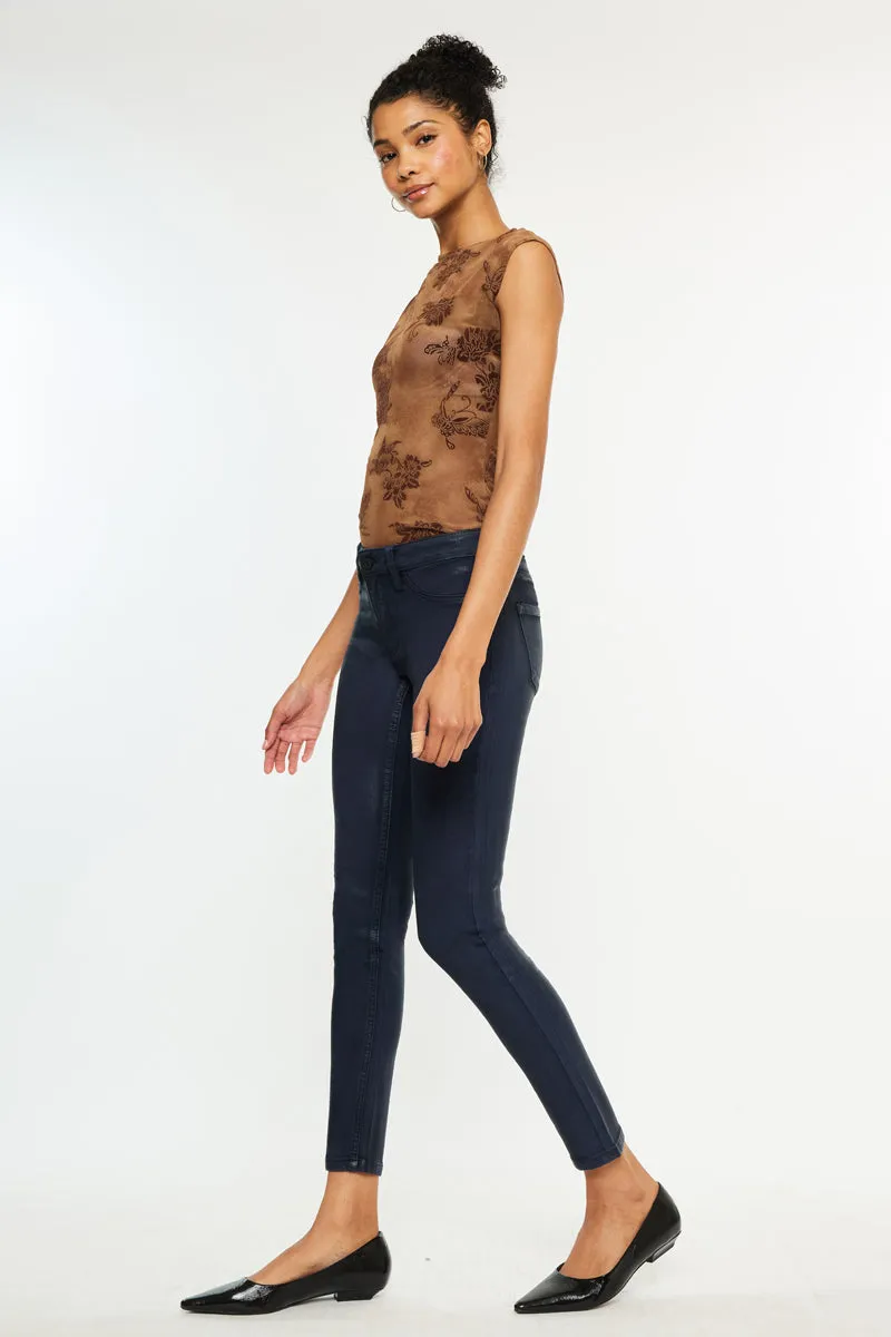Mellie High Rise Coated Skinny sold by Kan Can product image thumbnail 4