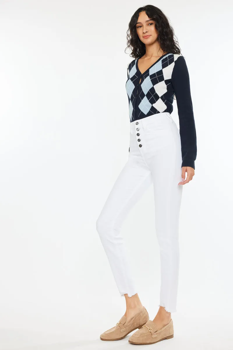 Gayle High Rise Super Skinny sold by Kan Can