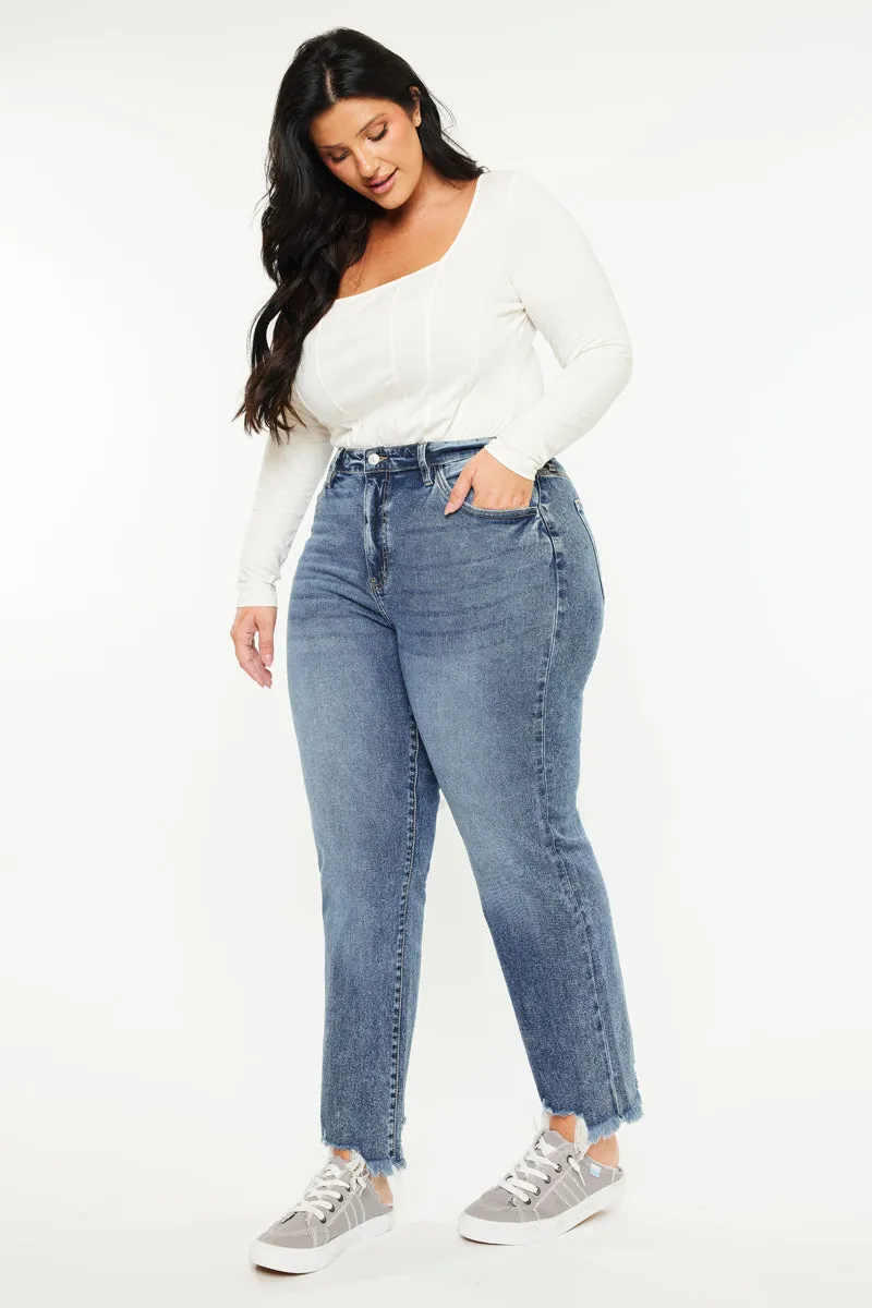 Kristine Essentials High Rise Slim Straight (Plus size) sold by Kan Can product image thumbnail 5