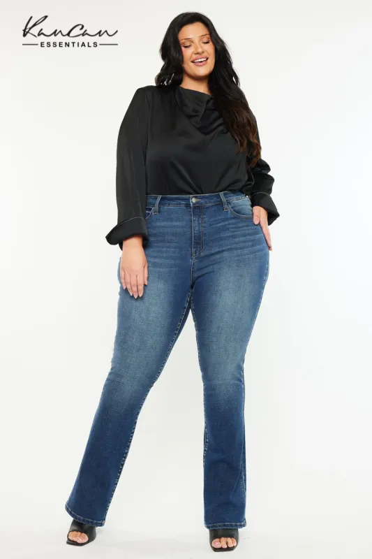 Hope Essentials High Rise Skinny Bootcut (Plus Size) sold by Kan Can