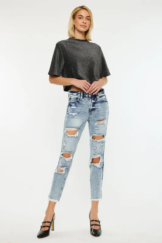 Collie High Rise Mom sold by Kan Can