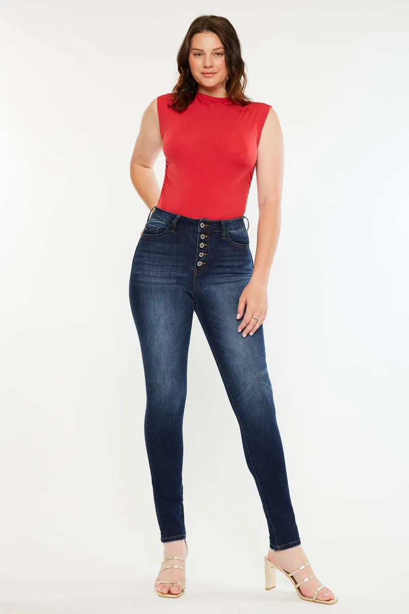 Candice High Rise Super Skinny - Curvy sold by Kan Can product image thumbnail 4