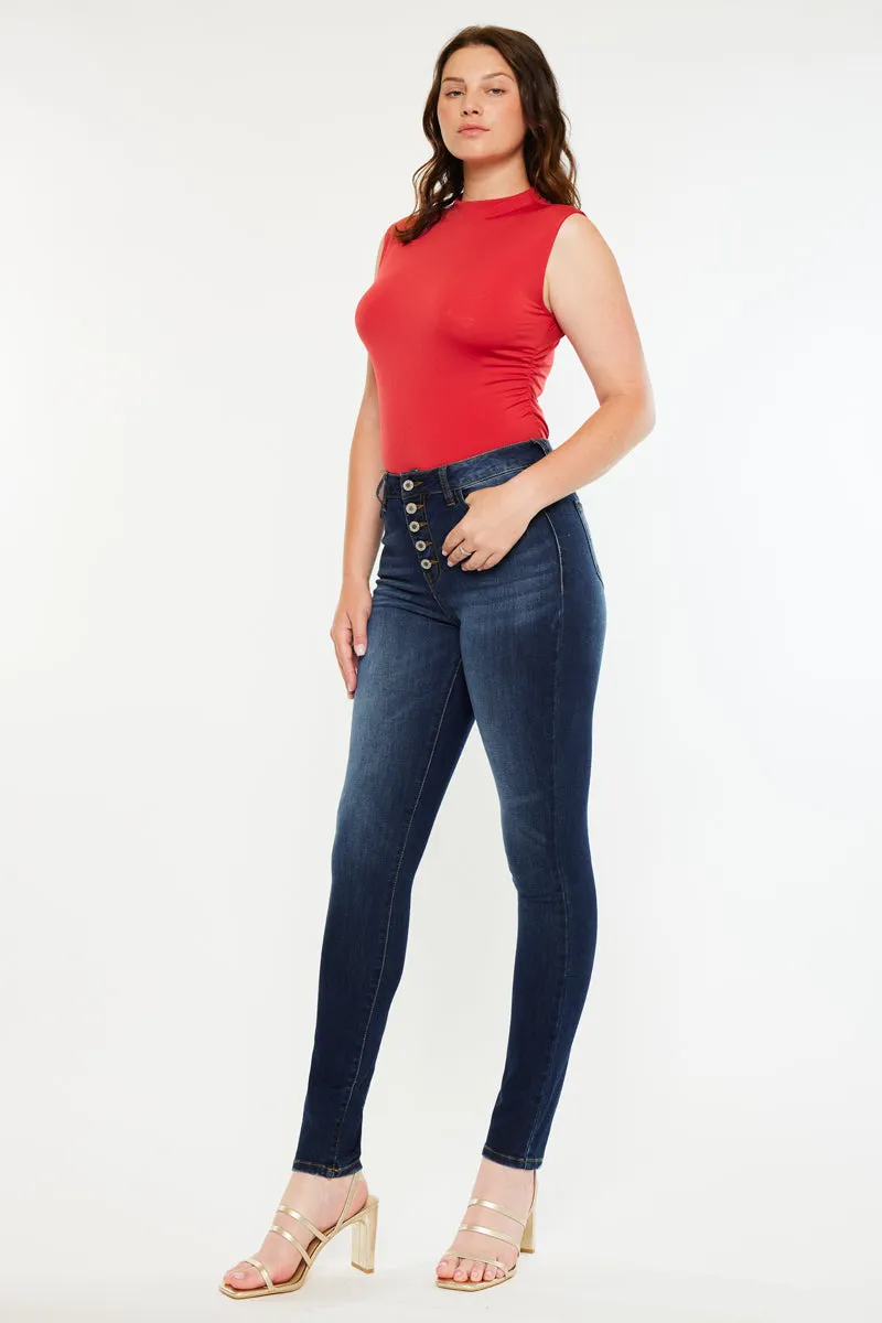 Candice High Rise Super Skinny - Curvy sold by Kan Can product image thumbnail 5