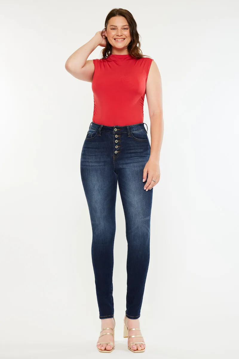 Candice High Rise Super Skinny - Curvy sold by Kan Can product image thumbnail 3