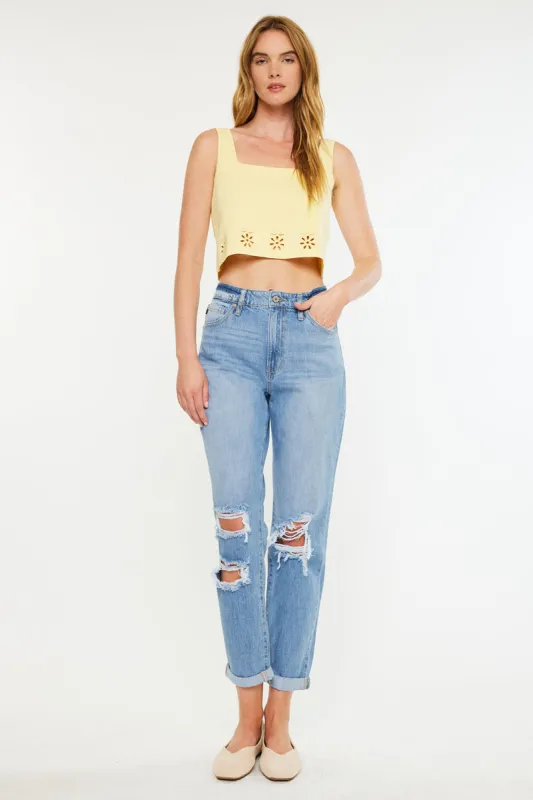 Bridget Ultra High Rise Mom sold by Kan Can