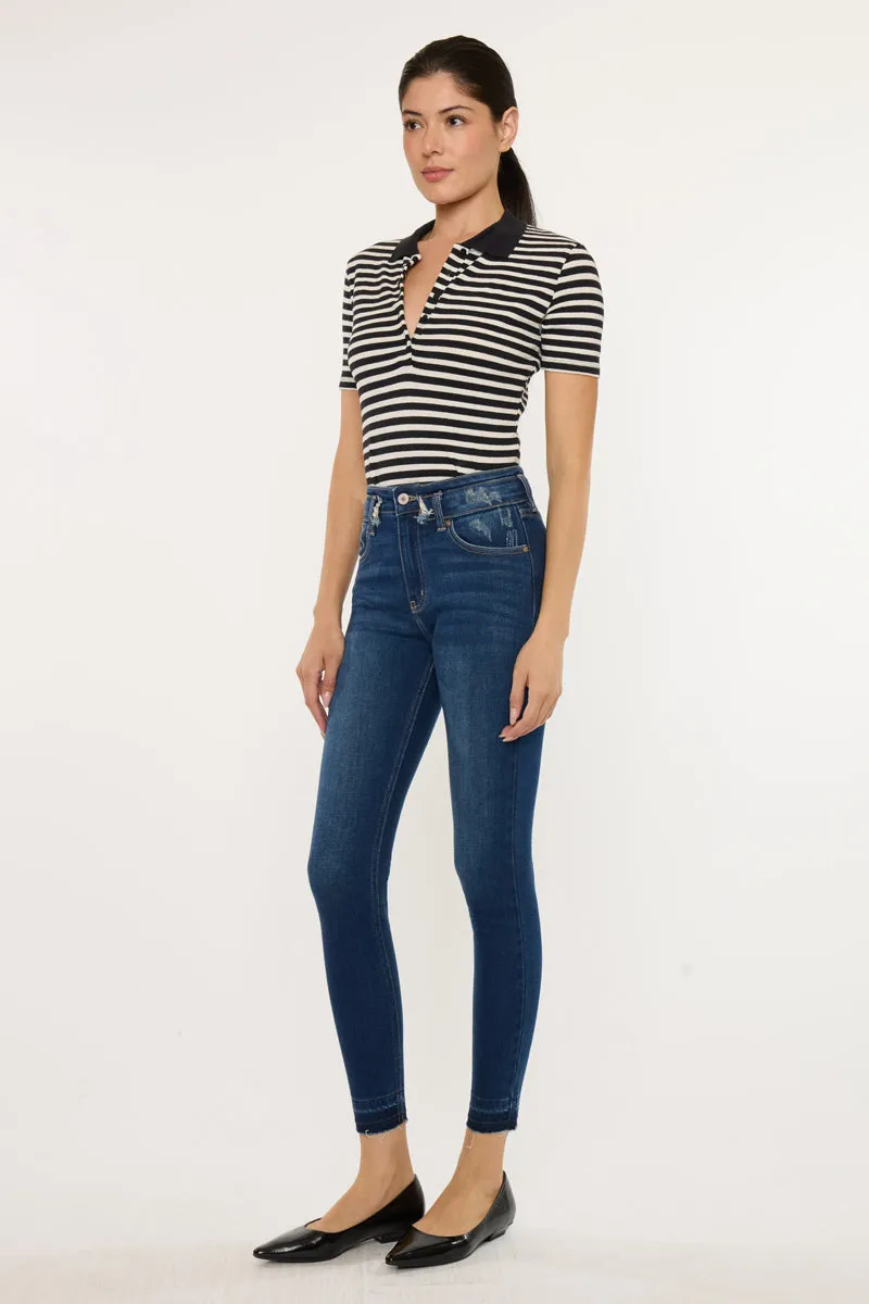 Mackena High Rise Ankle Skinny sold by Kan Can product image thumbnail 4