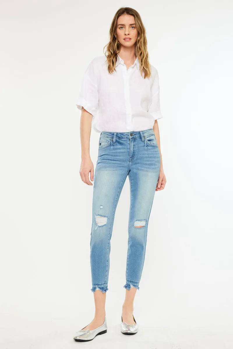 Electra Mid Rise Ankle Skinny sold by Kan Can product image thumbnail 4