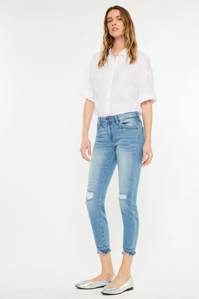 Electra Mid Rise Ankle Skinny sold by Kan Can product image thumbnail 5
