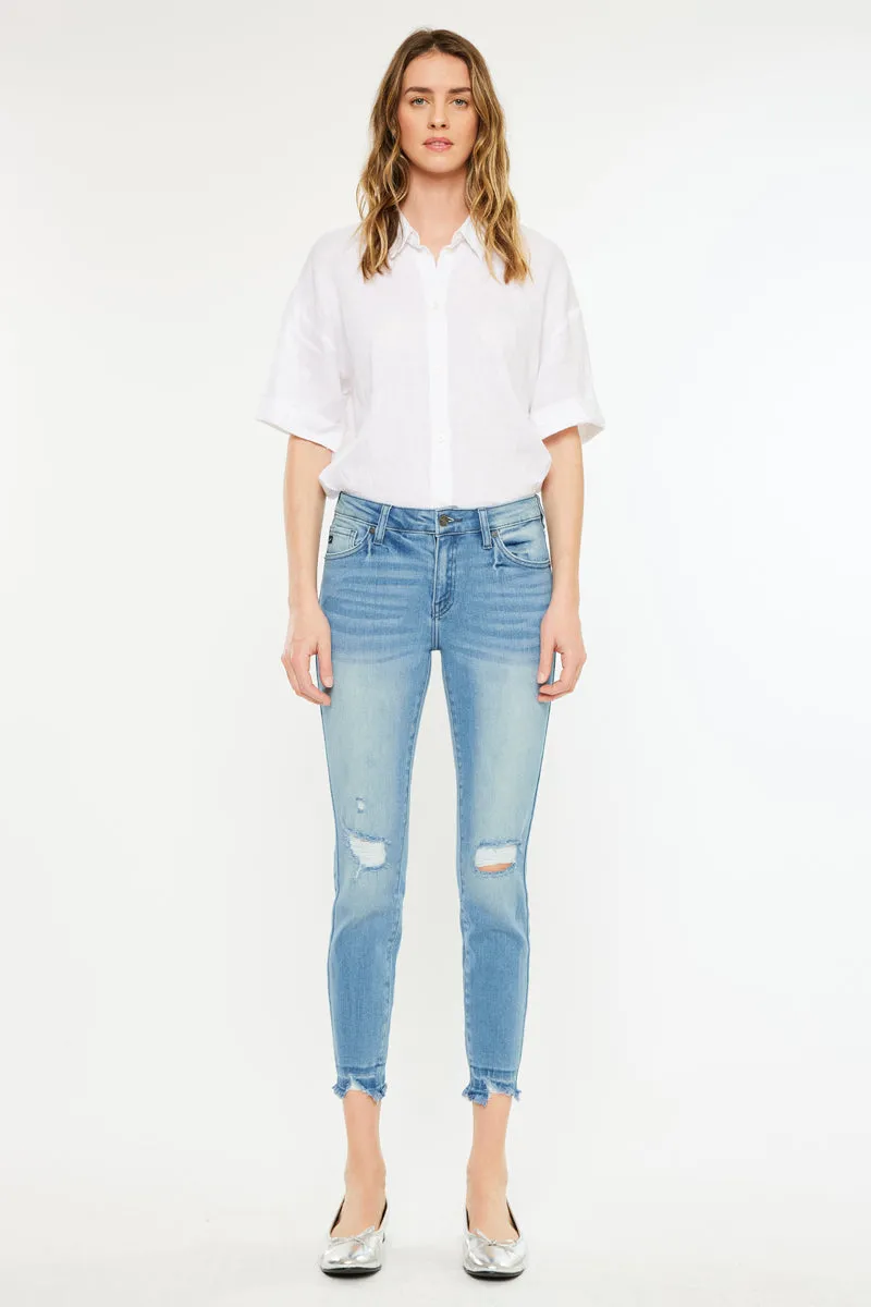 Electra Mid Rise Ankle Skinny sold by Kan Can product image thumbnail 3