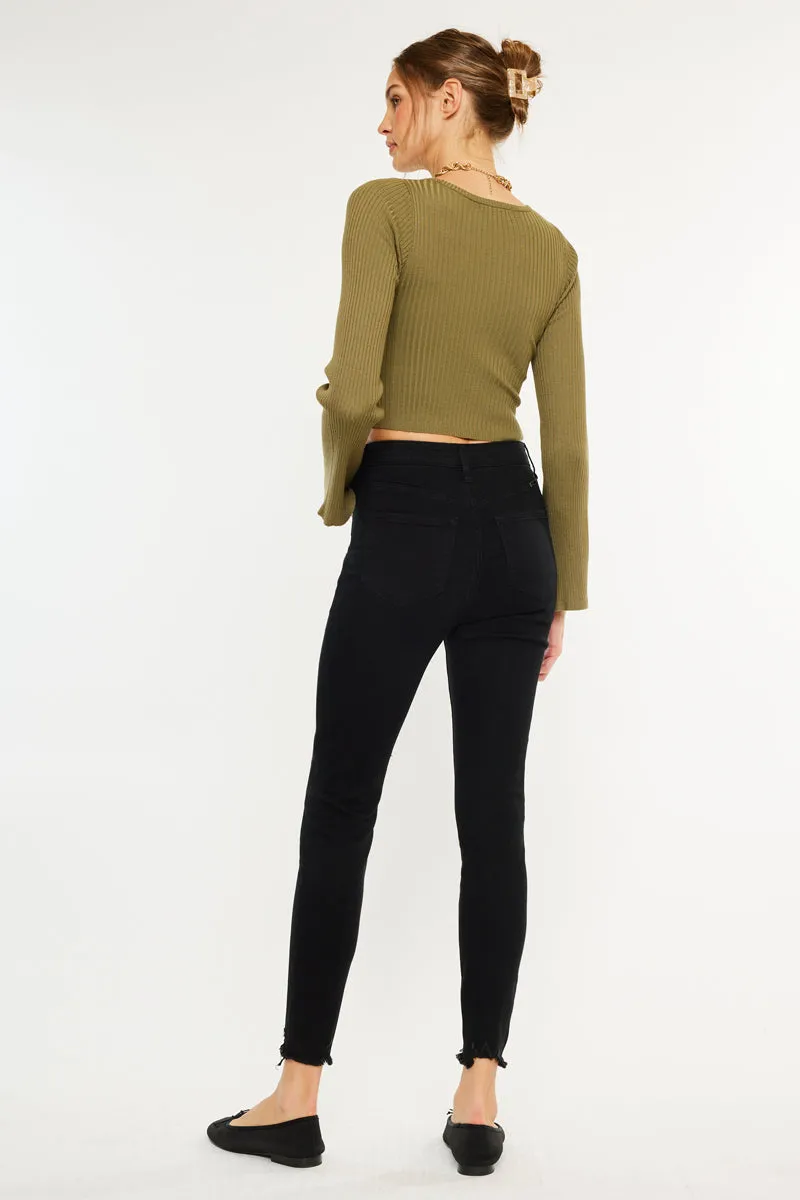 Gris High Rise Super Skinny sold by Kan Can product image thumbnail 2