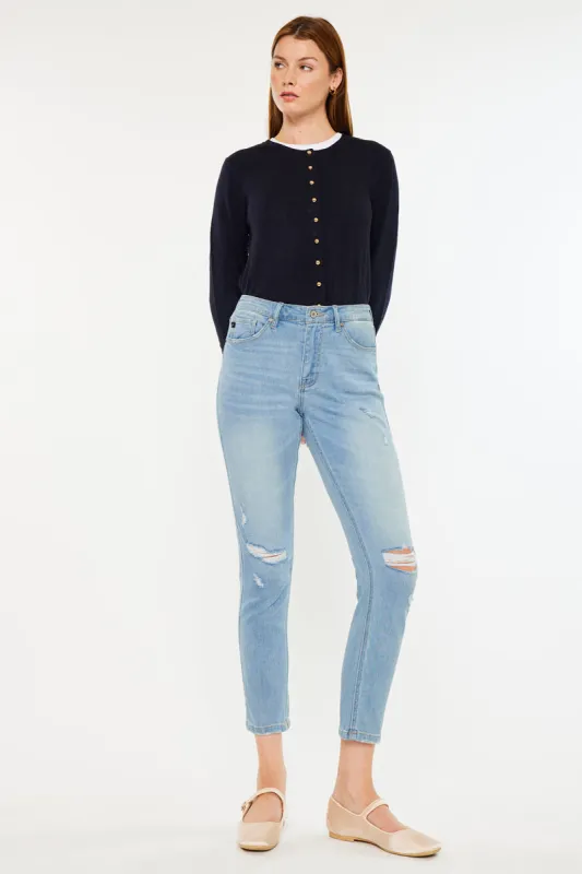 Julianne 90's High Rise Skinny made by Kan Can