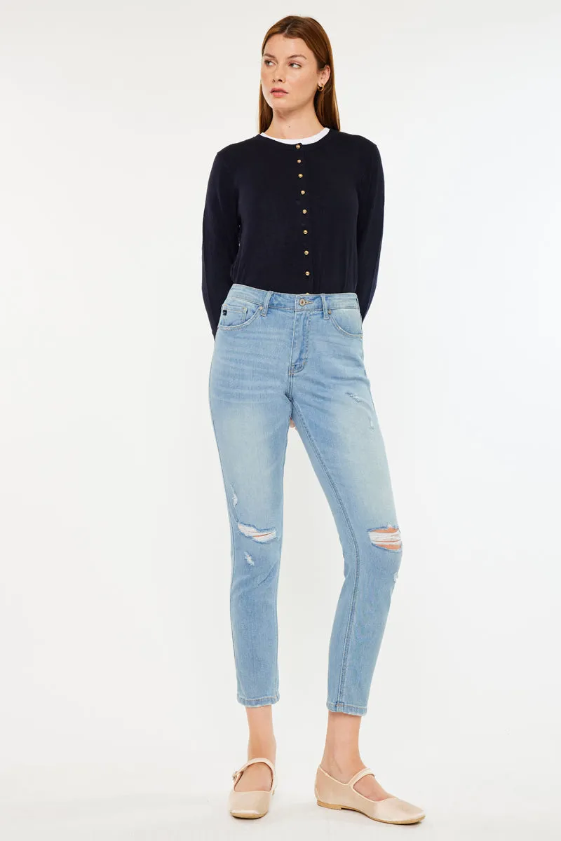 Julianne 90's High Rise Skinny sold by Kan Can
