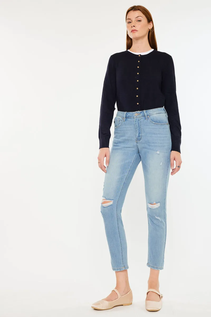 Julianne 90's High Rise Skinny sold by Kan Can product image thumbnail 4